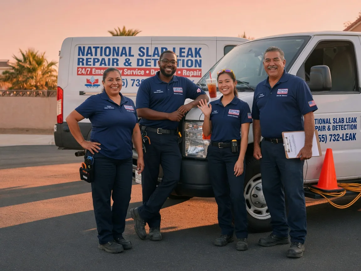 Slab Leak Detection company in Fredericksburg, IA
